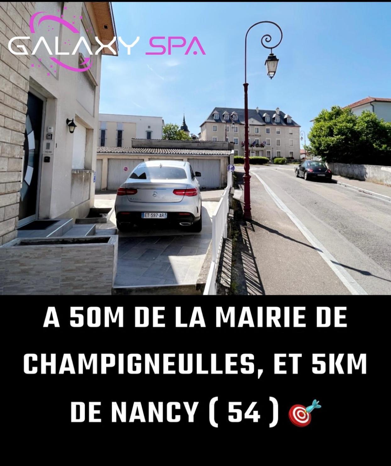 Galaxy Spa - Suite Mercure Jacuzzi Privatif Champigneulles Eksteriør bilde