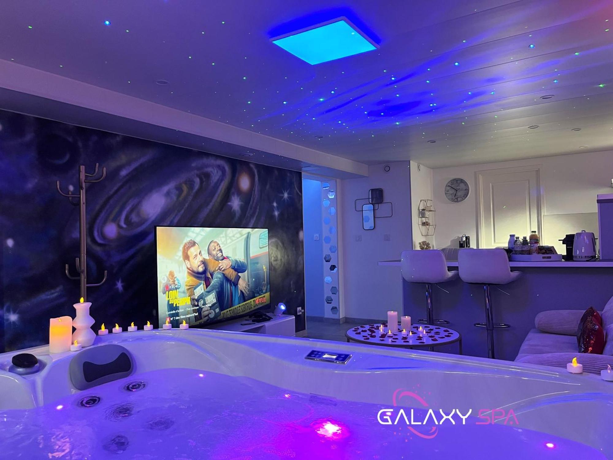 Galaxy Spa - Suite Mercure Jacuzzi Privatif Champigneulles Eksteriør bilde